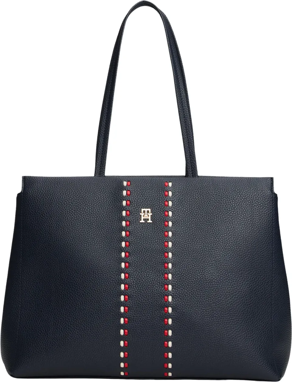 Tommy Hilfiger Th Timeless Tote Borsa Donna blu