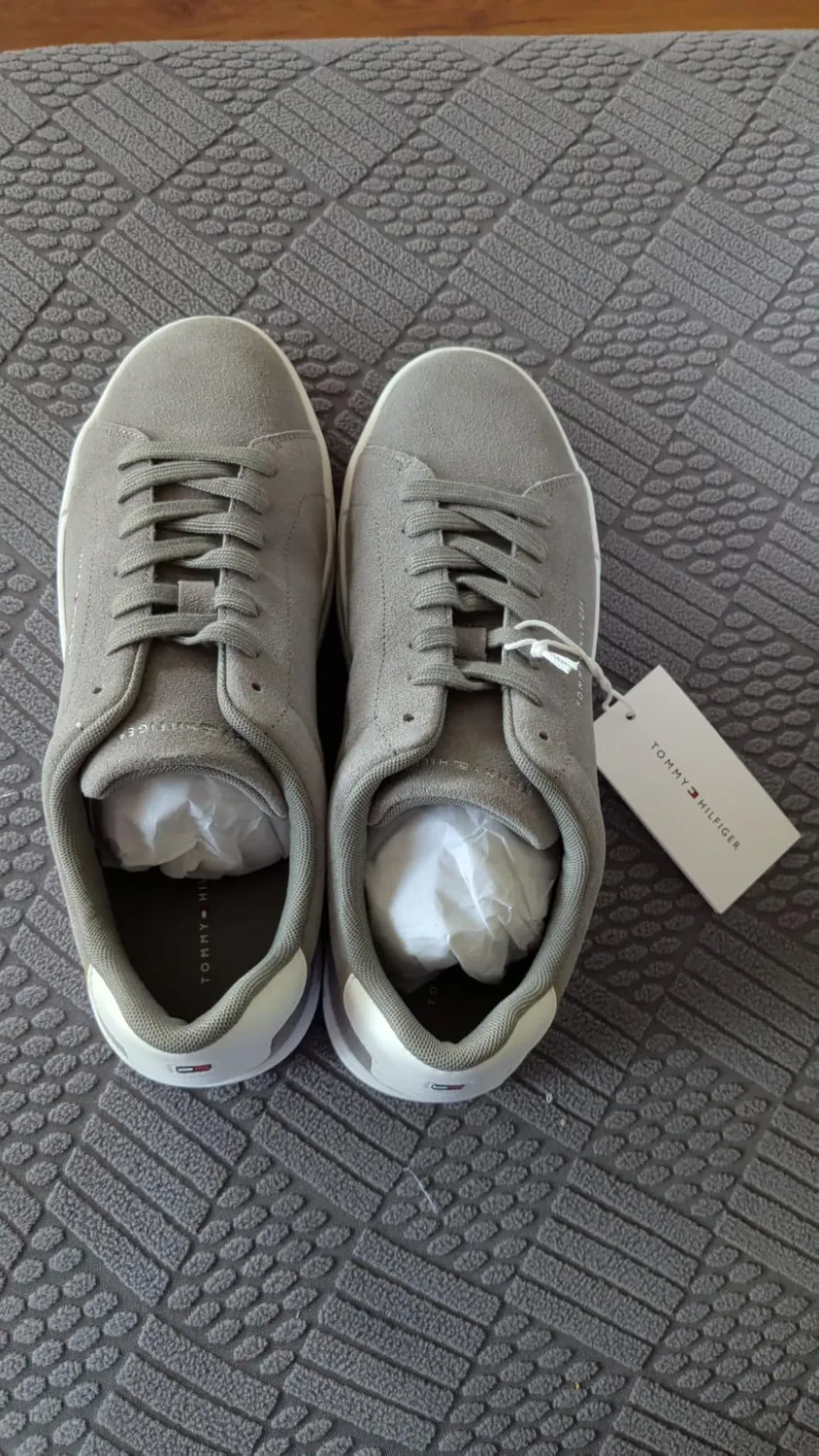 Tommy Hilfiger TH Court Core sneakers basse 46 EU scamosciato