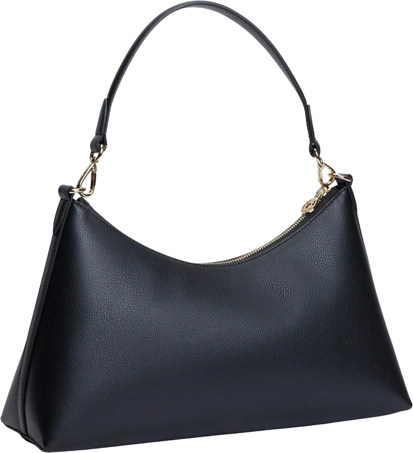 Tommy Hilfiger Icon Borsa a Spalla Donna Nera Monete