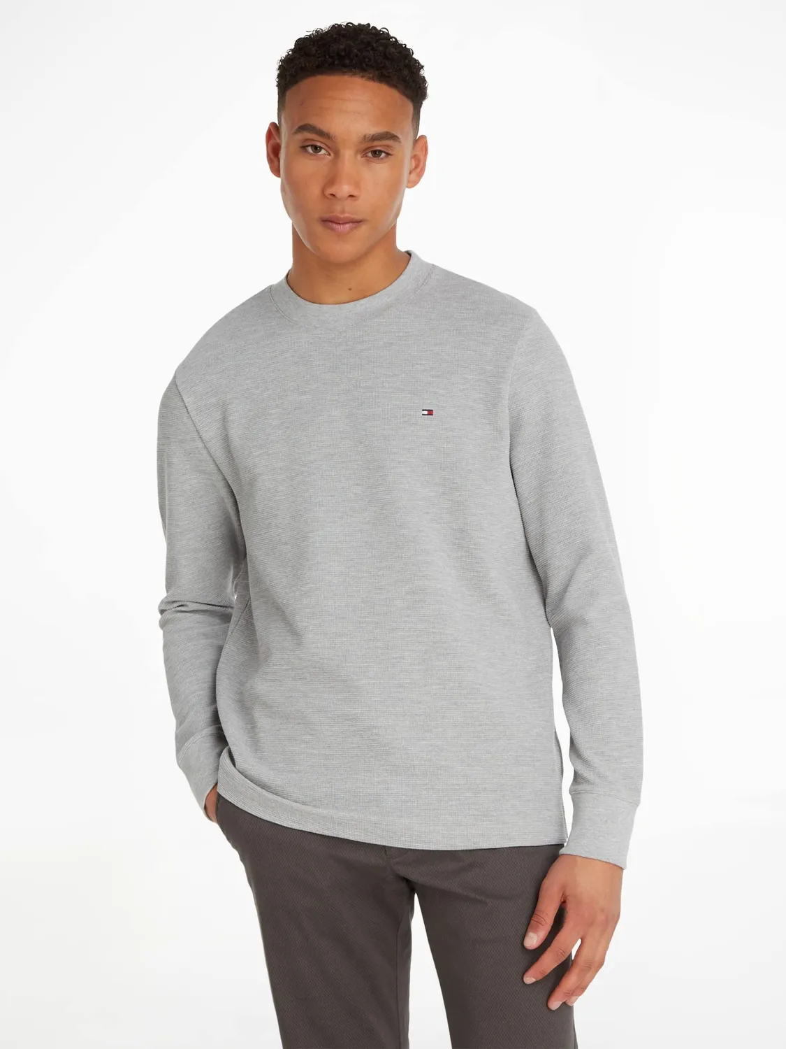Tommy Hilfiger New Structure Basic T-Shirt Uomo Cotone