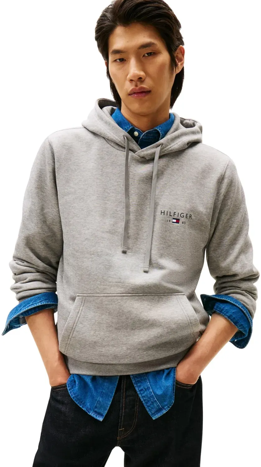 Tommy Hilfiger Brand Love MW0MW41429 hoodie unisex cappuccio