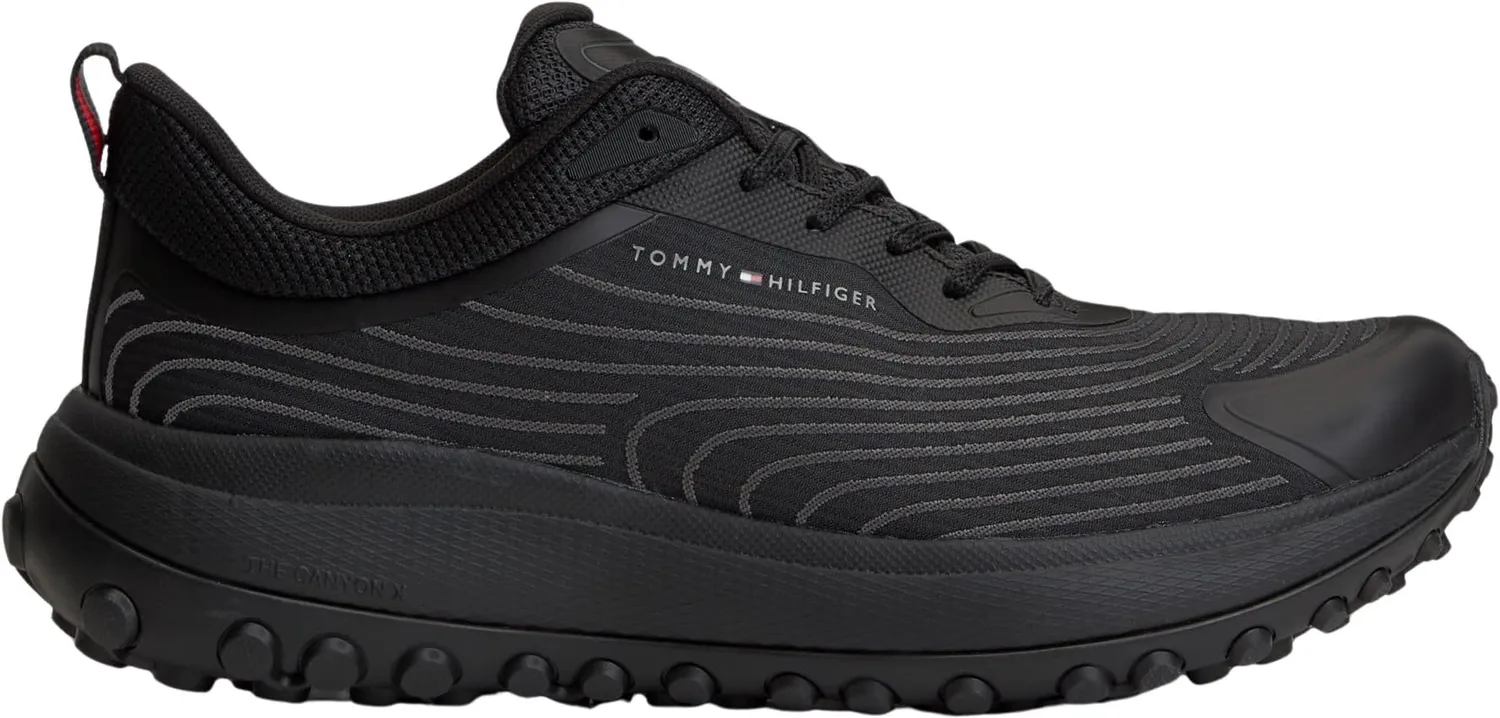 Tommy Hilfiger The Canyon FM0FM06067 sneakers uomo 43 EU nere
