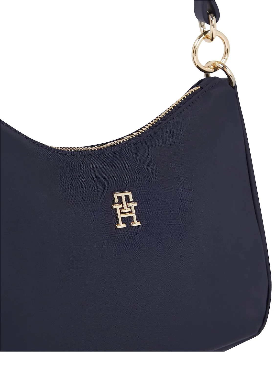 Tommy Hilfiger Poppy borsa hobo donna piccola nera