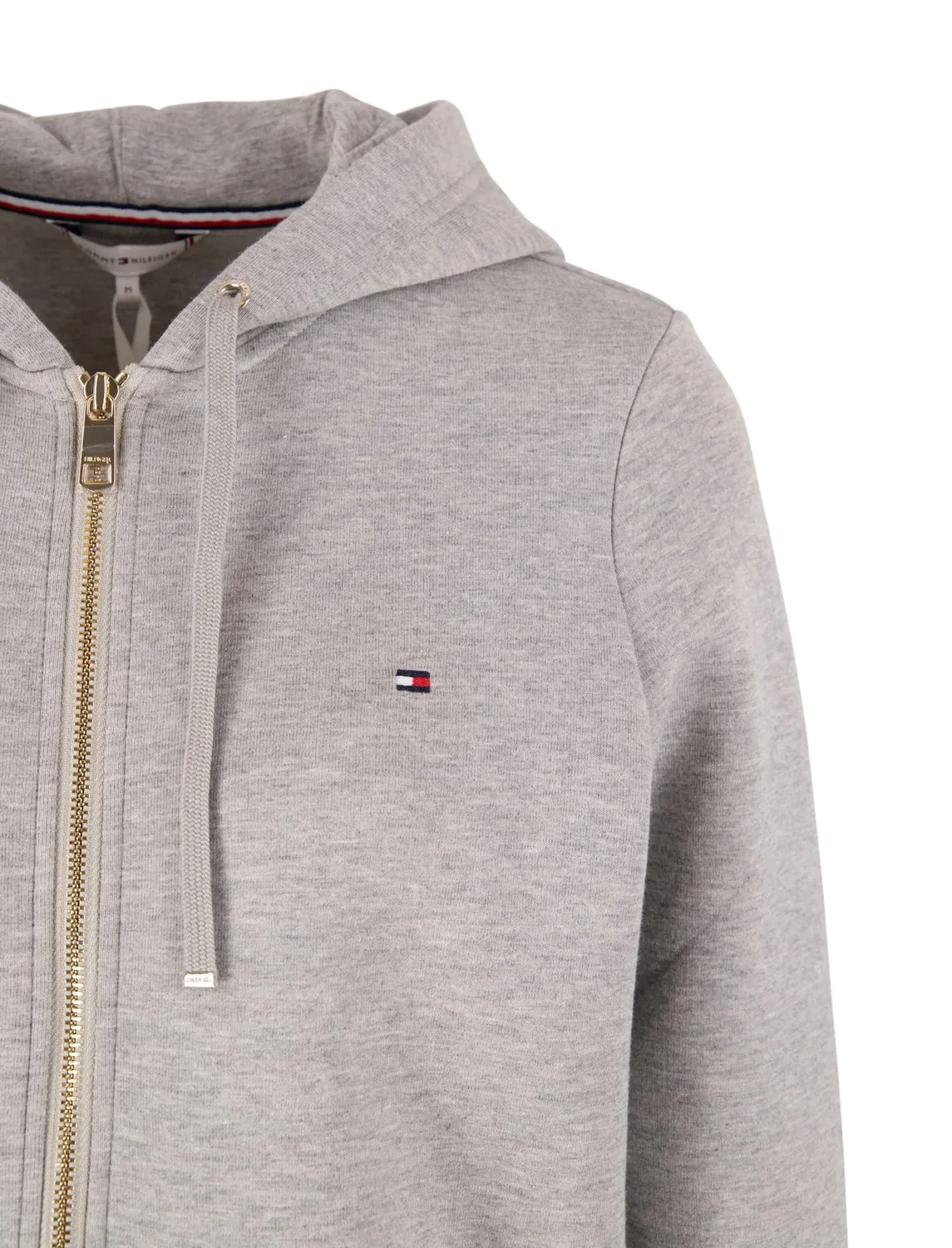 Tommy Hilfiger Heritage felpa donna cappuccio zip