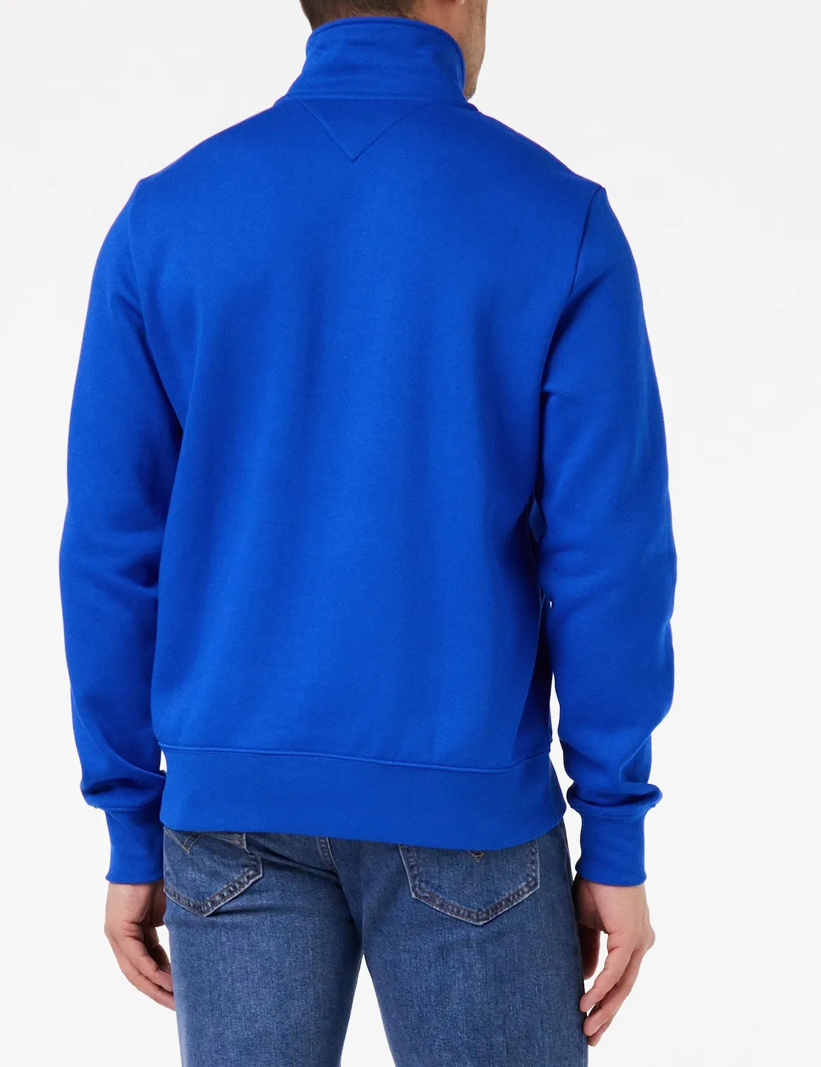 Tommy Hilfiger Logo Mockneck Felpa Zip Uomo XXL Verde