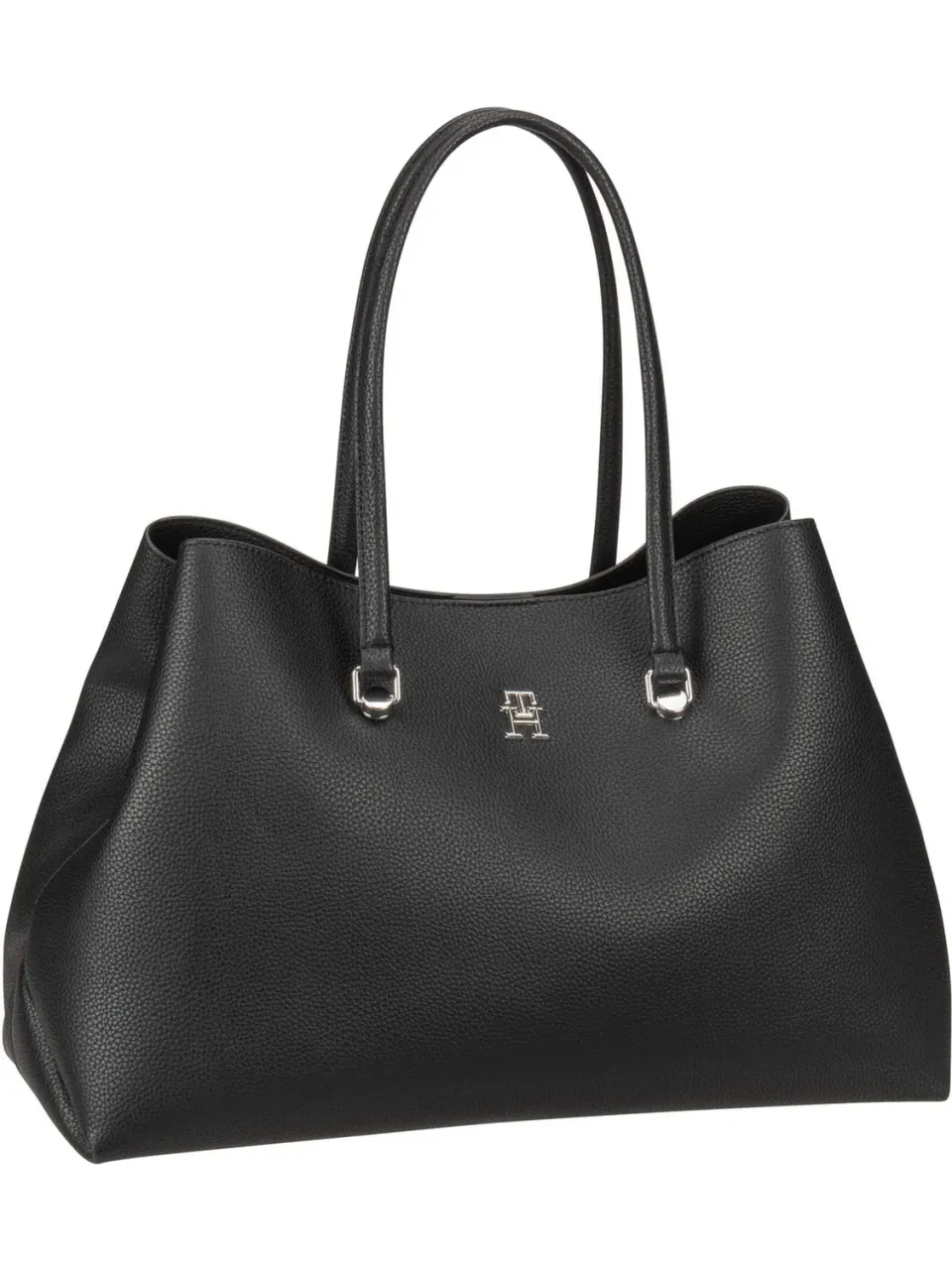 Tommy Hilfiger TH Emblem borsa lavoro donna pelle