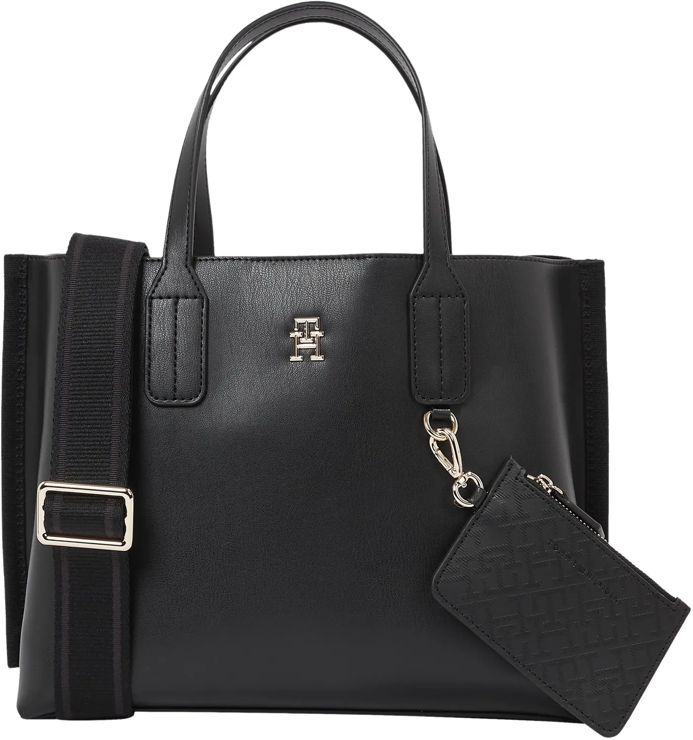 Tommy Hilfiger Distinct Mini tote bag donna blu Space Blue