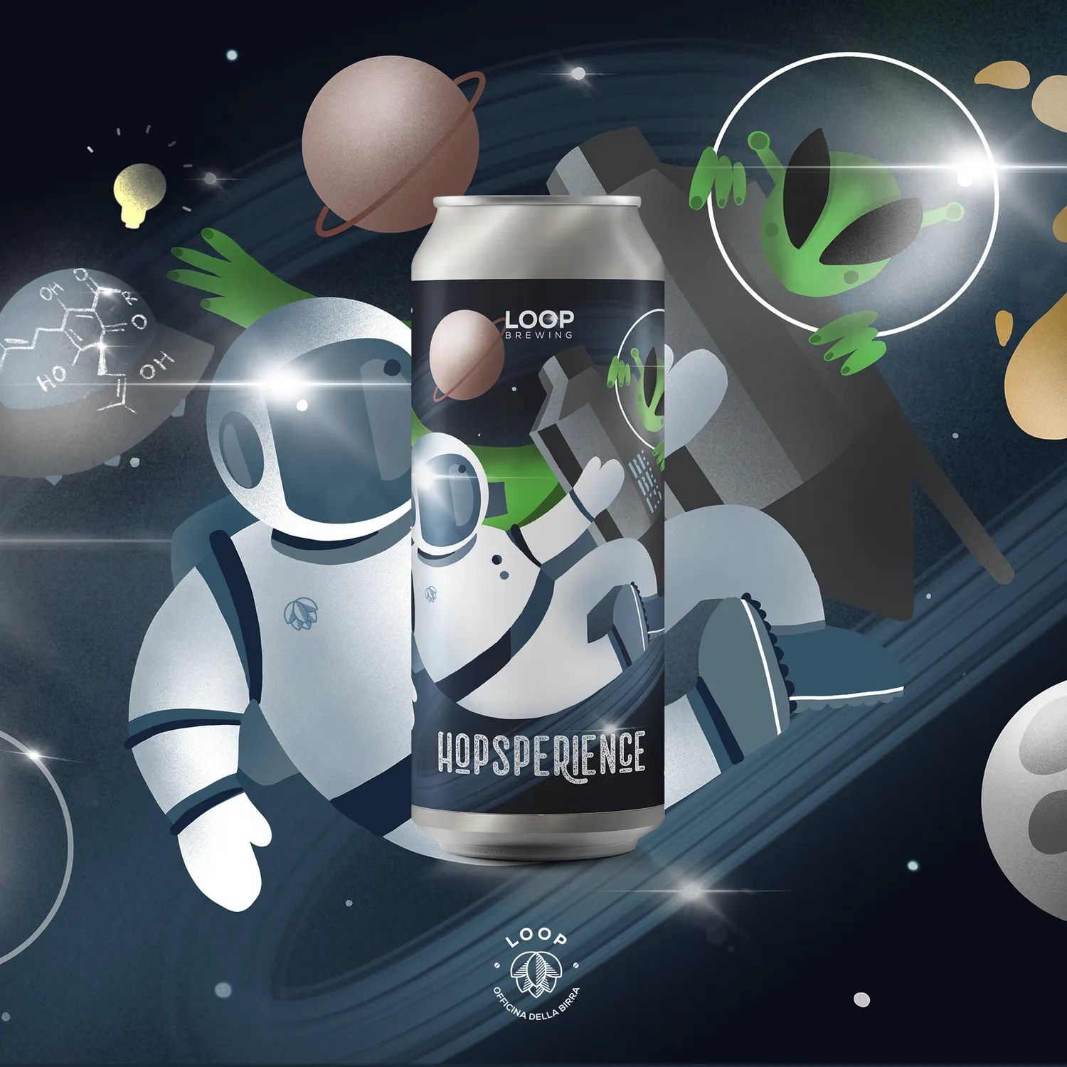 Loop Hopsperience Hazy IPA birra doppio dry hopping 6%