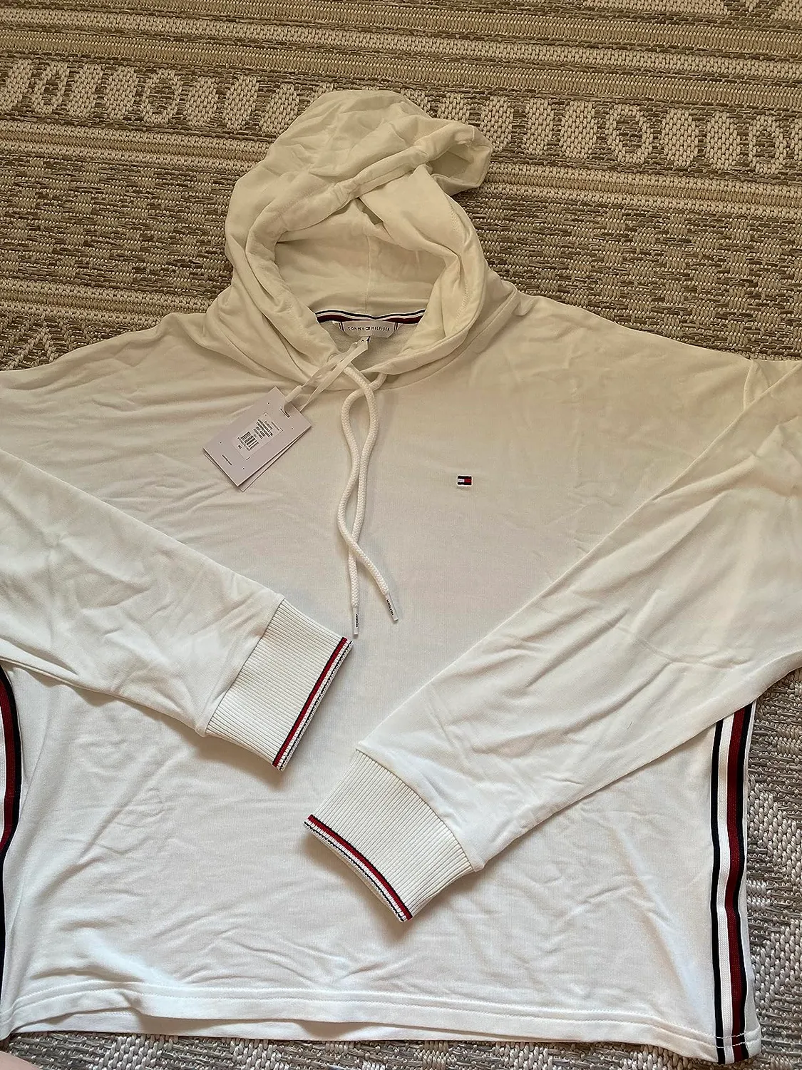 Tommy Hilfiger Cropped Hoodie UW0UW04342 felpa XS