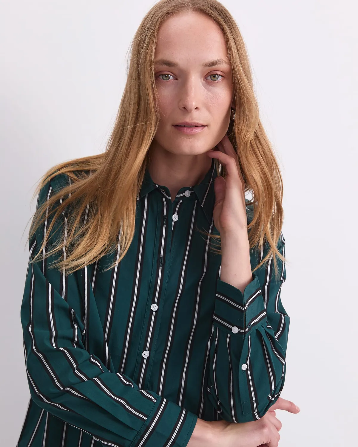 Sportscraft Jade Stripe camicia righe manica lunga
