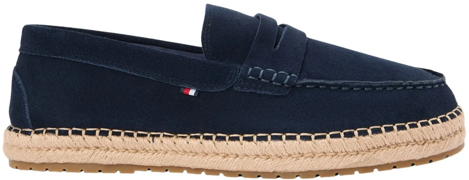 Tommy Hilfiger Flexible Sde mocassini uomo 43 blu