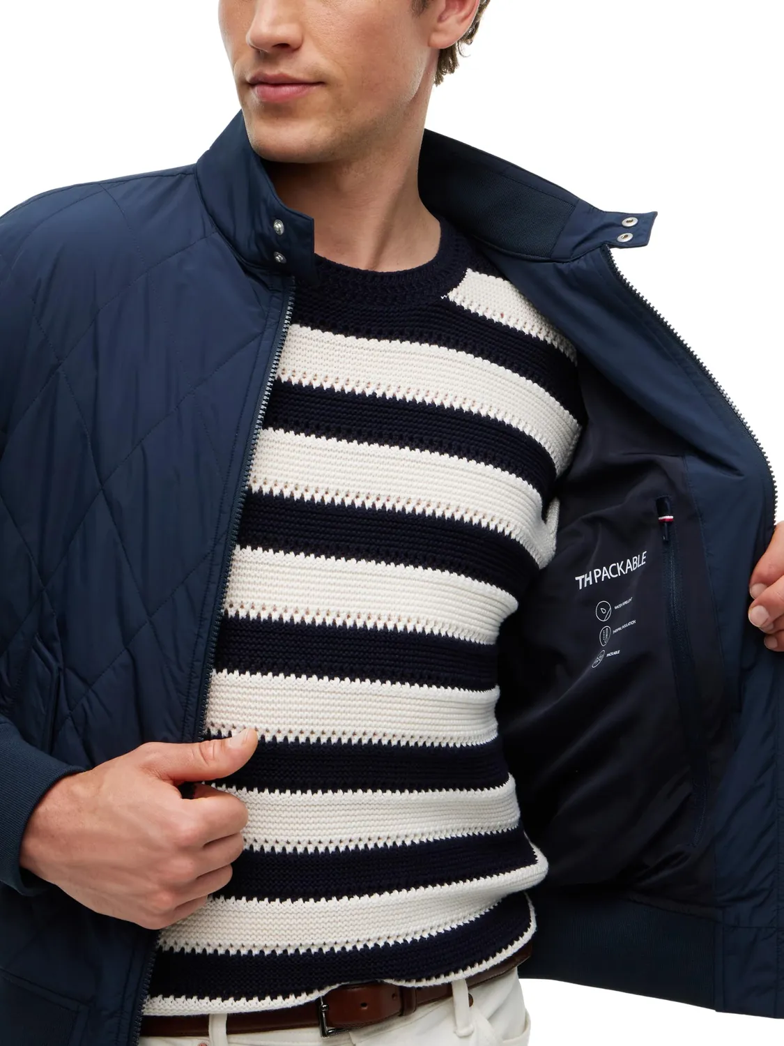 Tommy Hilfiger Harrington MW0MW44766 giacca uomo trapuntata