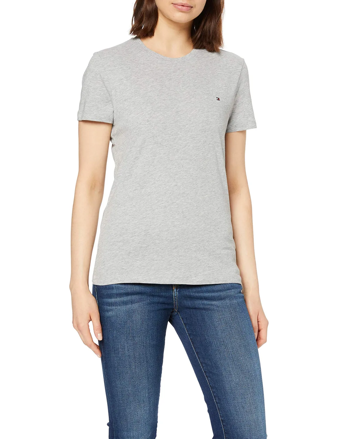 Tommy Heritage T-Shirt Donna Cotone Bianca M