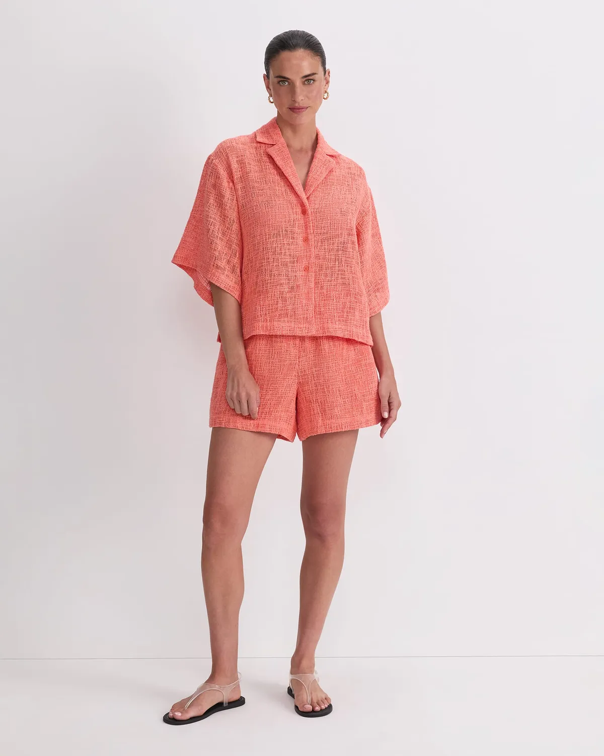 Sportscraft Holiday Shirt camicia collo camp donna