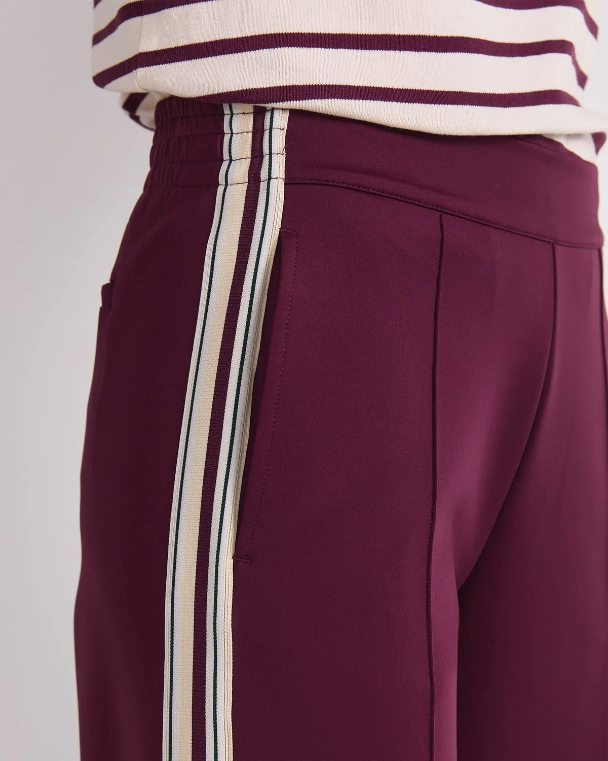 Sportscraft Lina Trackpant pantaloni donna doppio jersey piega