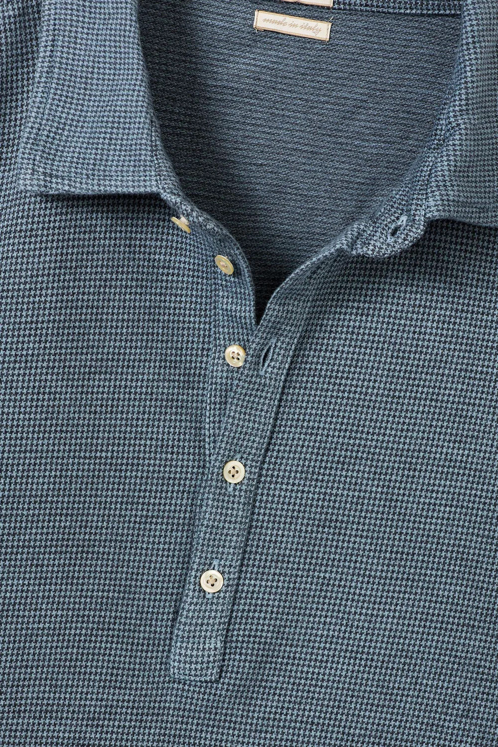 Massimo Alba Raya polo manica lunga air blue cashmere
