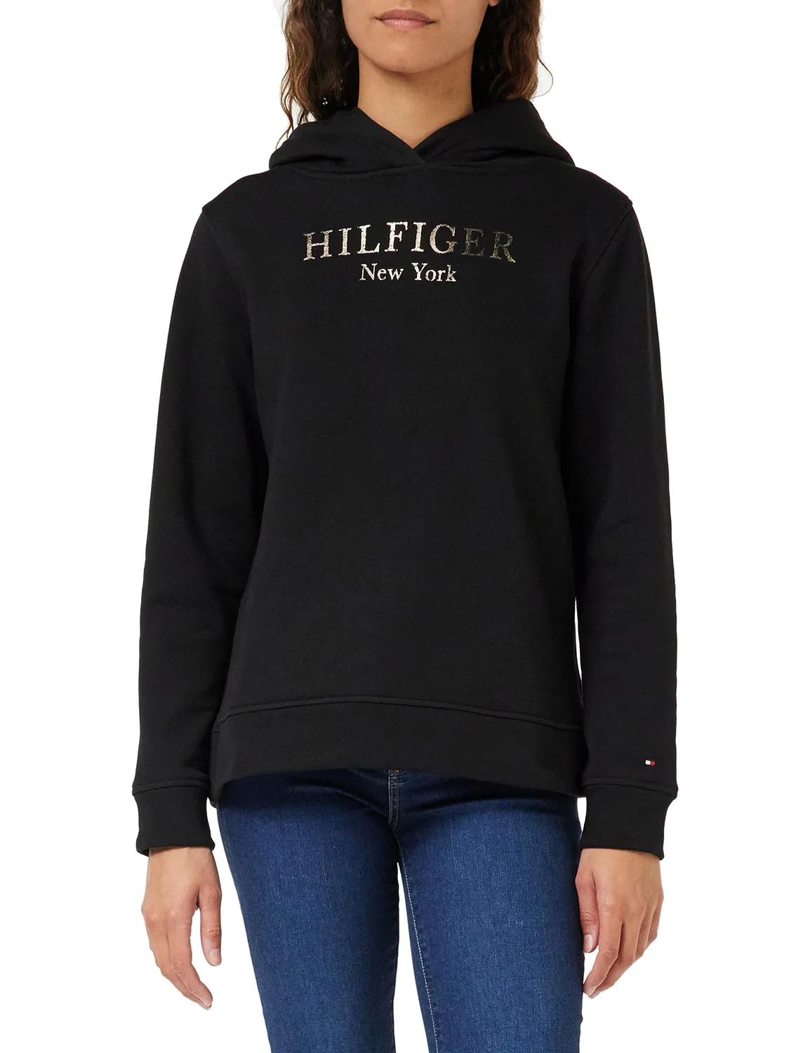 Tommy Hilfiger WW0WW37181 felpa donna beige taglia S