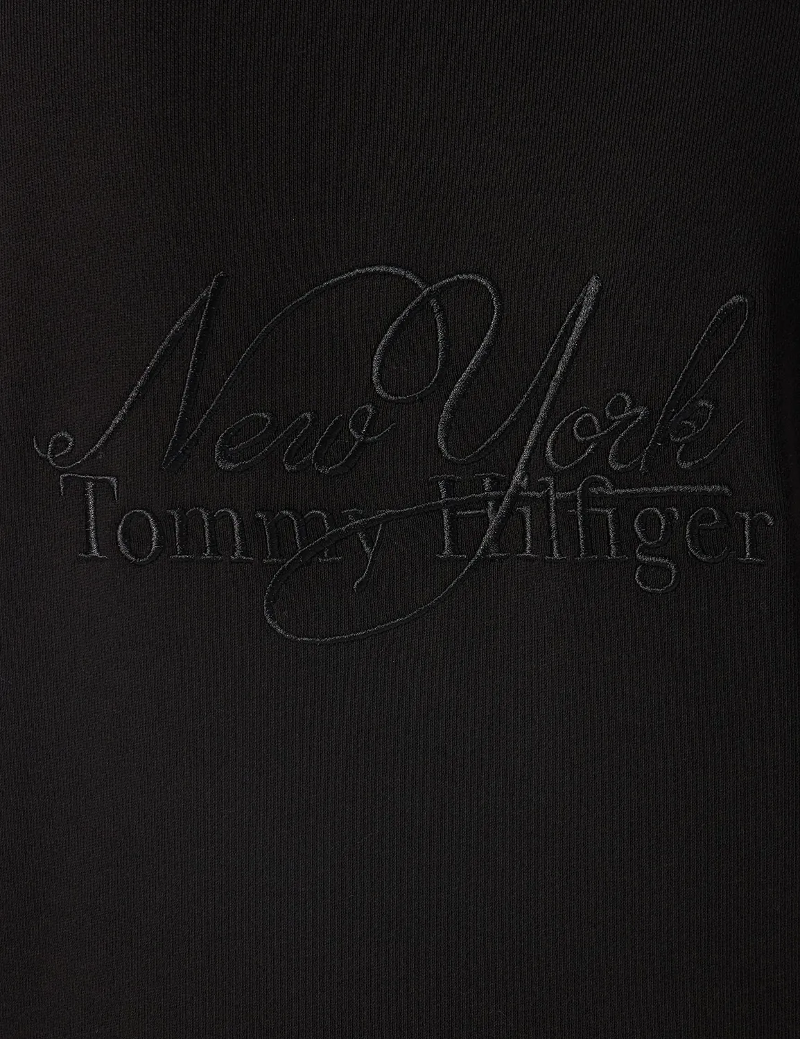 Tommy Hilfiger Velvet Trim WW0WW37174 felpa donna con cappuccio