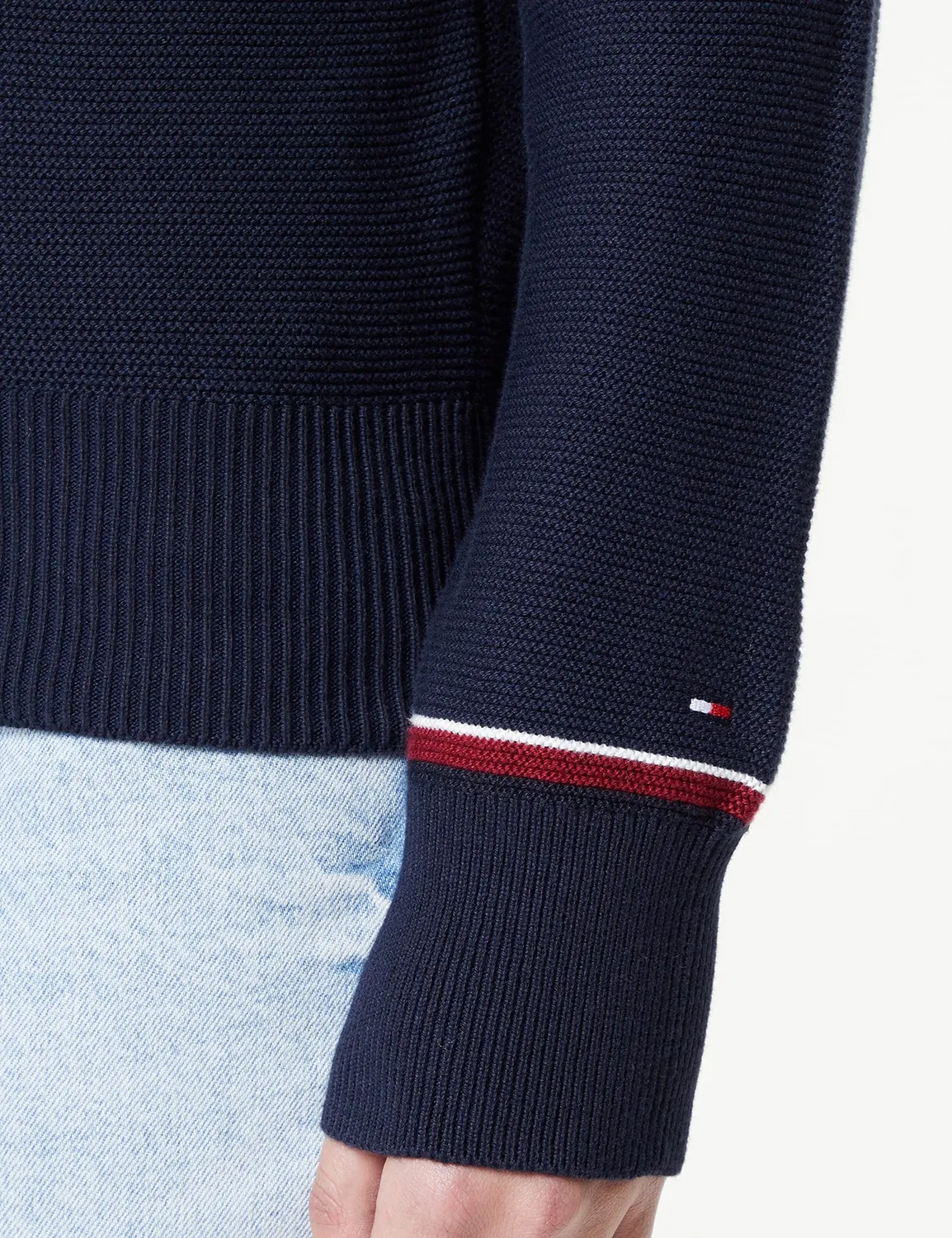 Tommy Hilfiger RLX NYC Roundall WW0WW37570 Felpa Donna Cappuccio