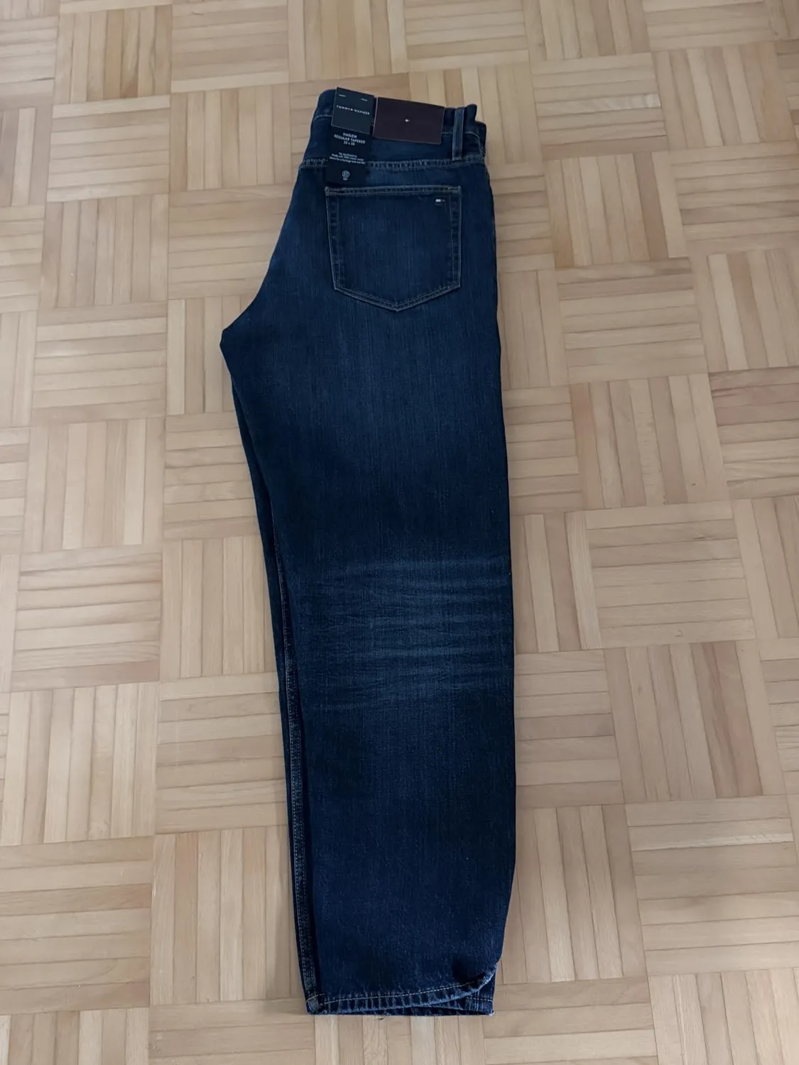 Tommy Hilfiger Harlem BAZ Ind MW0MW42327 jeans uomo 36W/32L scuro