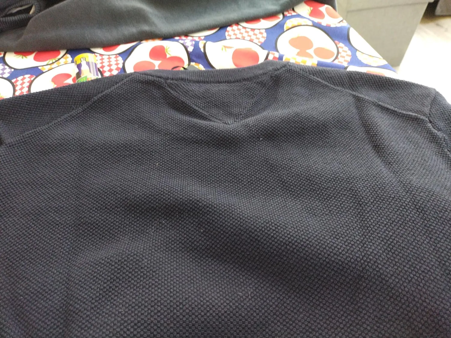 Tommy Hilfiger Essential maglione uomo blu Desert Sky