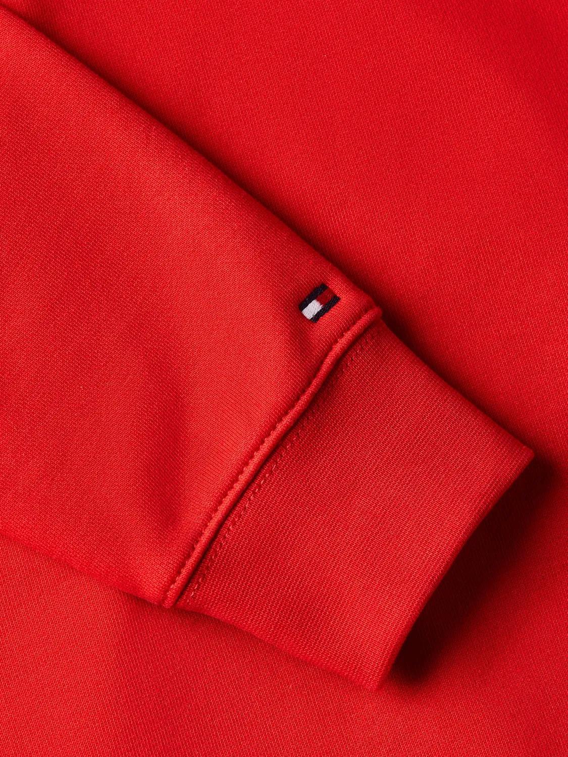 Tommy Hilfiger felpa cappuccio zip uomo Desert Sky cotone