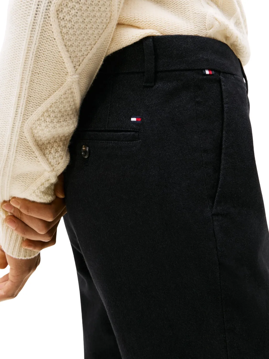Tommy Hilfiger Denton chino uomo 30W/30L straight fit