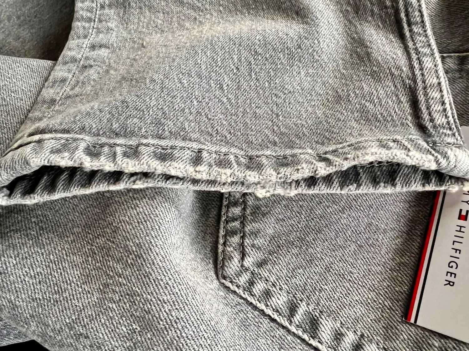 Tommy Hilfiger Noe Straight jeans donna gamba dritta blu