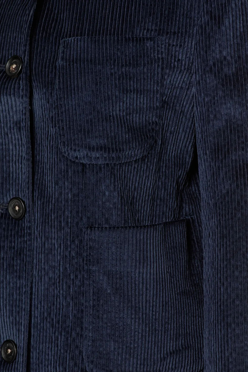 Massimo Alba Agra giacca donna blu velluto cotone
