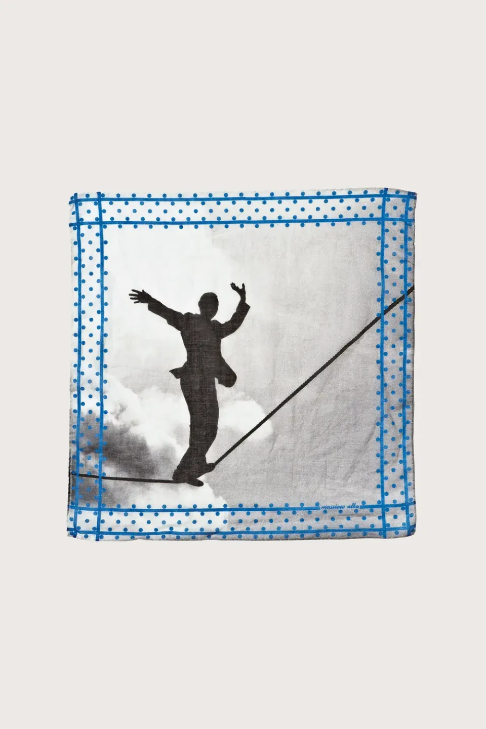 Massimo Alba Hanky1 fazzoletto cotone mare unisex