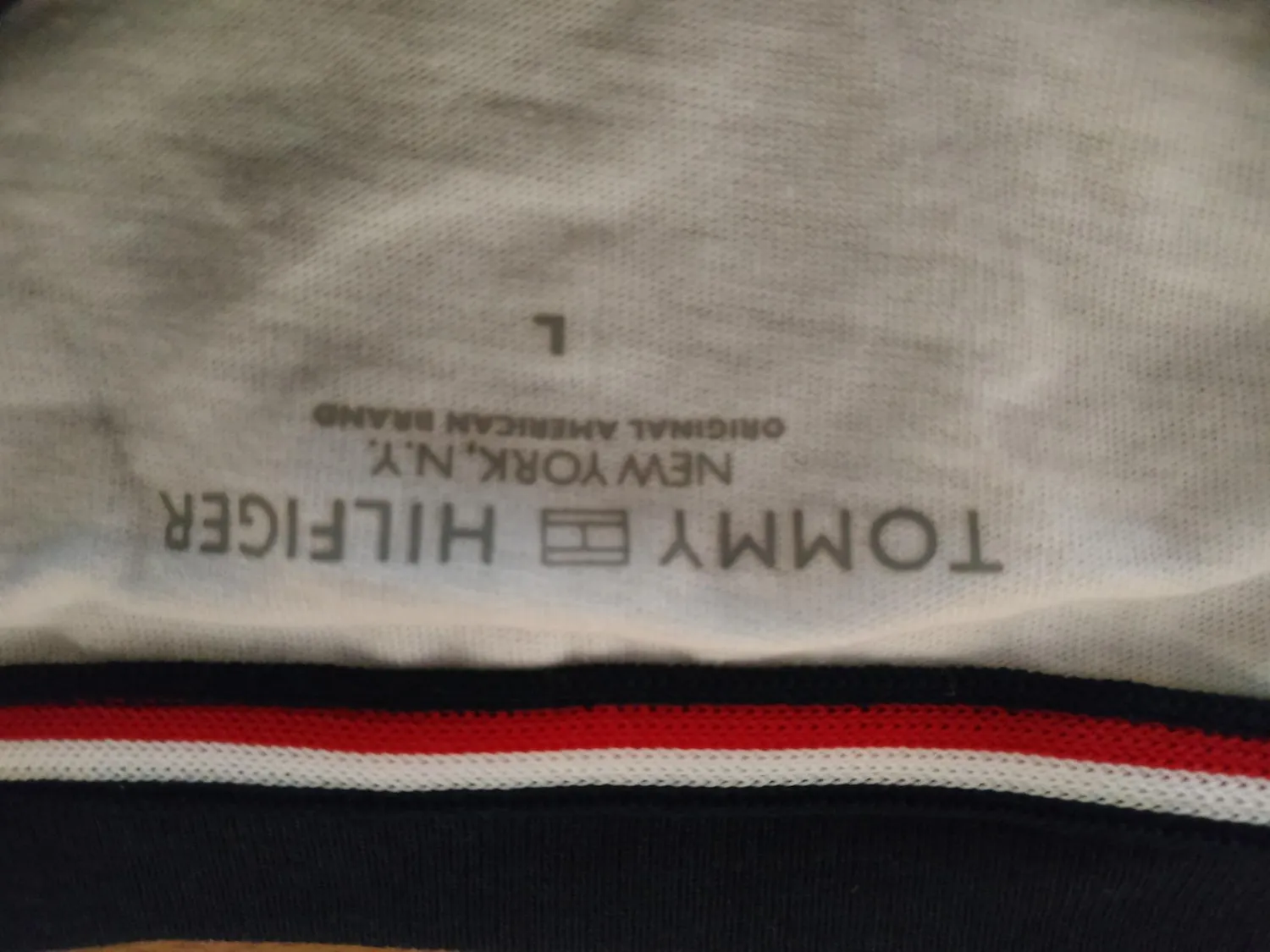 Tommy Hilfiger Adaptive RN Tee UM0UM00562 t-shirt grigia
