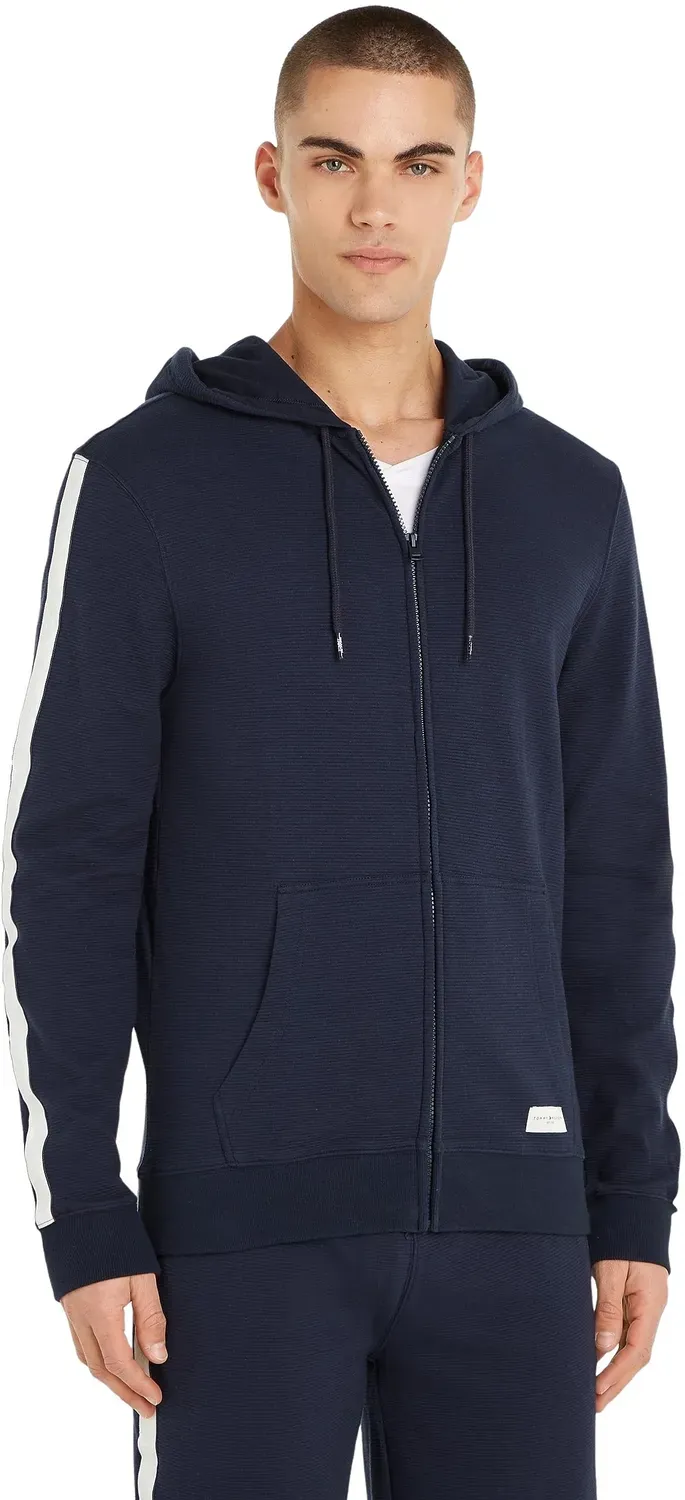 Tommy Hilfiger felpa con zip cappuccio uomo taglia L