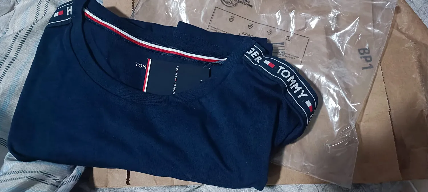Tommy Hilfiger Adaptive RN Tee UM0UM00562 t-shirt grigia