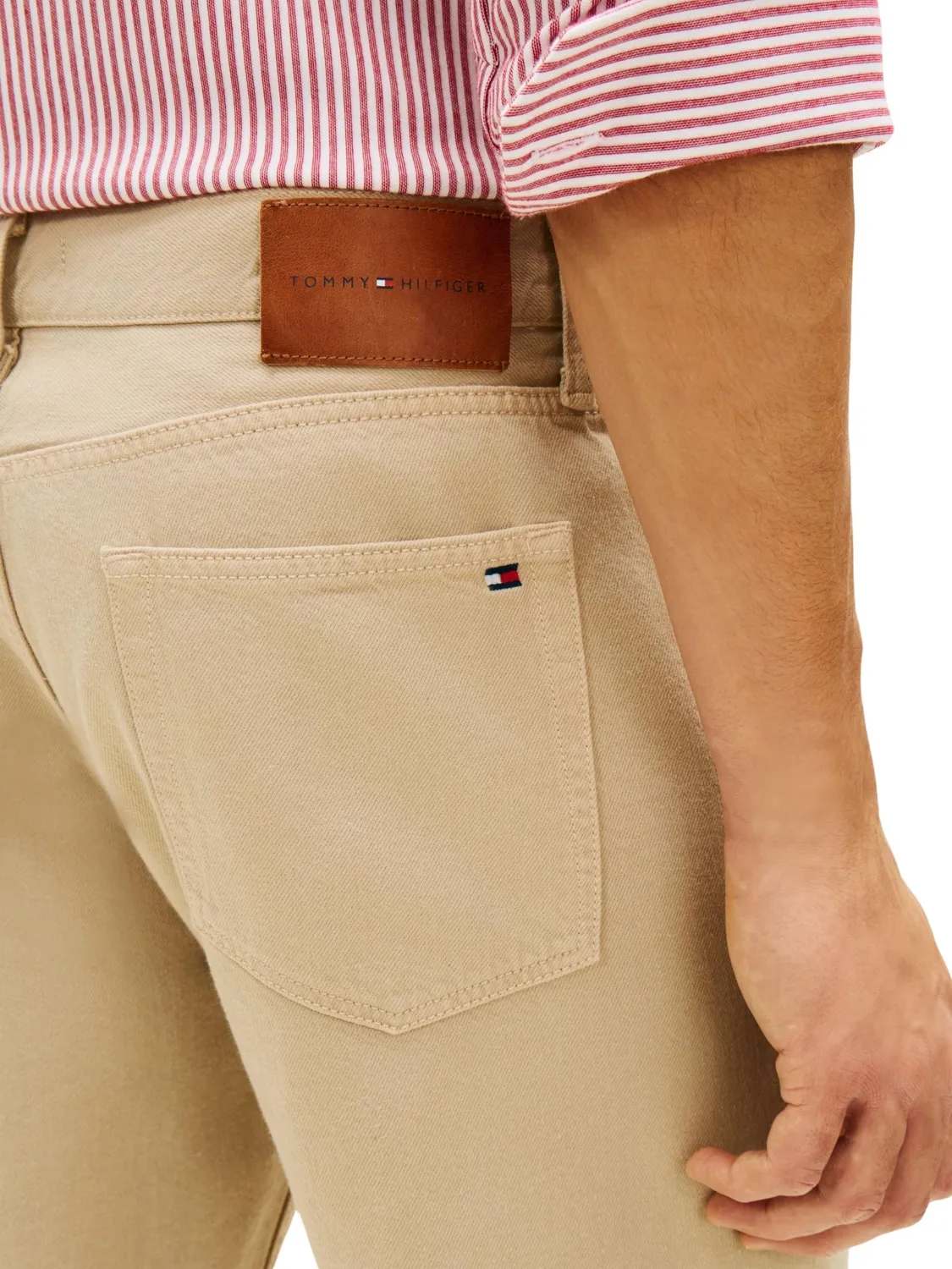 Tommy Hilfiger Jeans Dritti Uomo Taglio Regular Blu