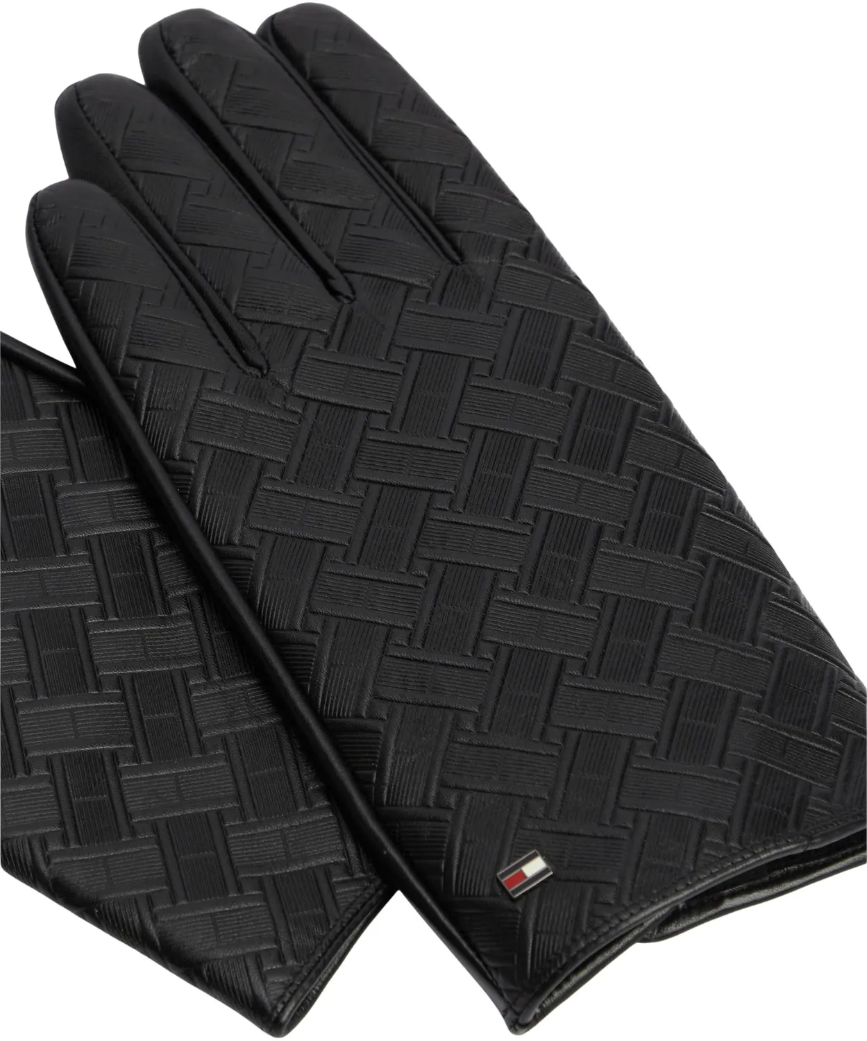 Tommy Hilfiger AM0AM14772 guanti uomo neri L-XL invernali