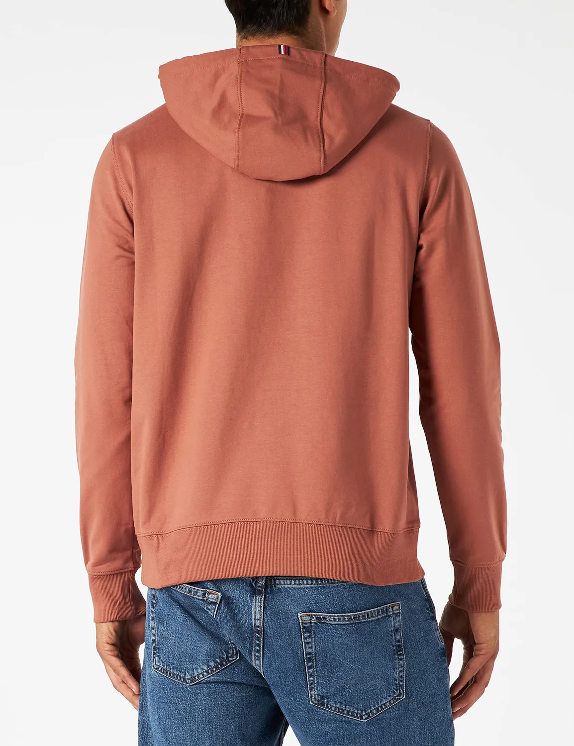 Tommy Hilfiger 1985 felpa uomo grigia con cappuccio cotone