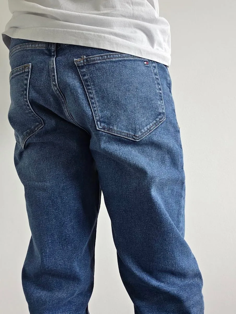 Tommy Hilfiger Harlem Tapered Jeans 32W/36L Blu