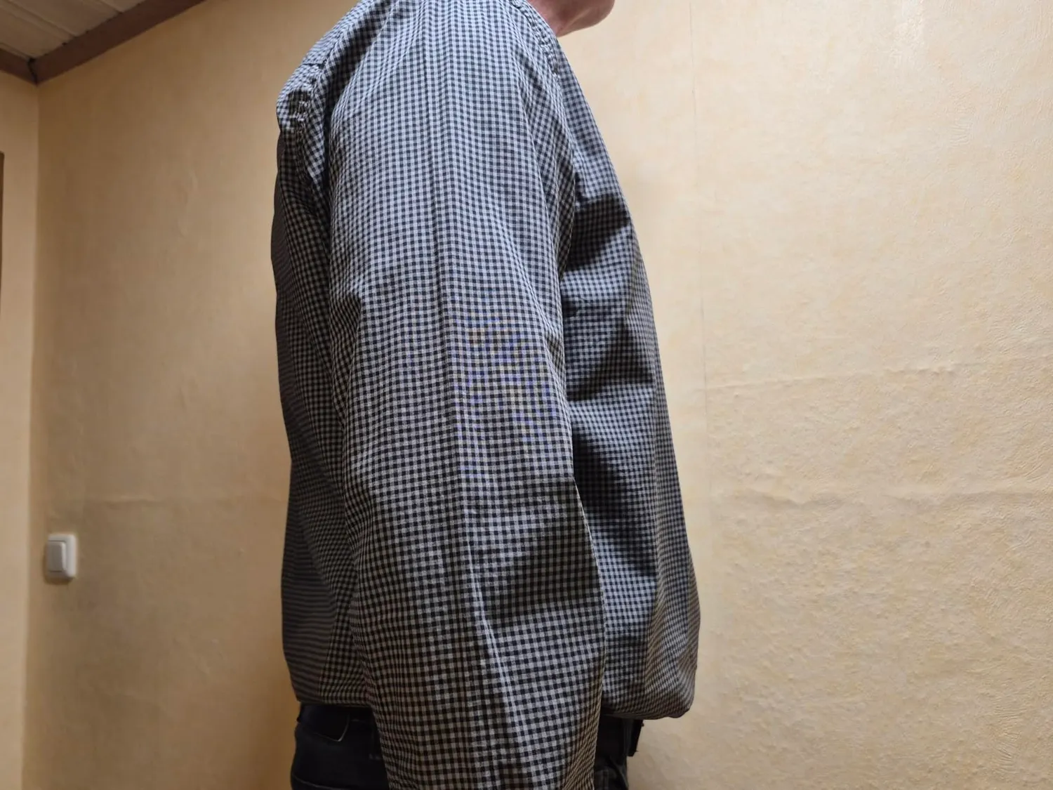 Tommy Hilfiger Flex Poplin Gingham camicia uomo quadri