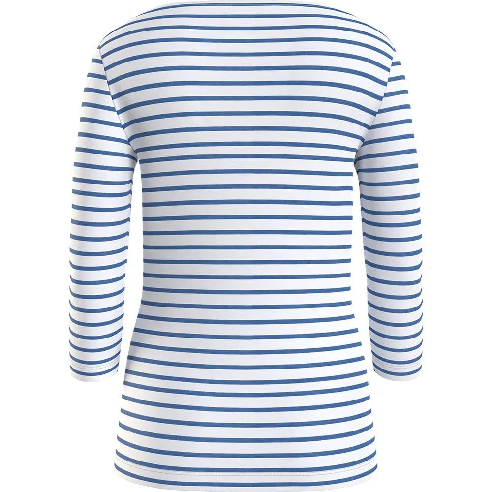Tommy Hilfiger Basic t-shirt maniche lunghe donna cotone