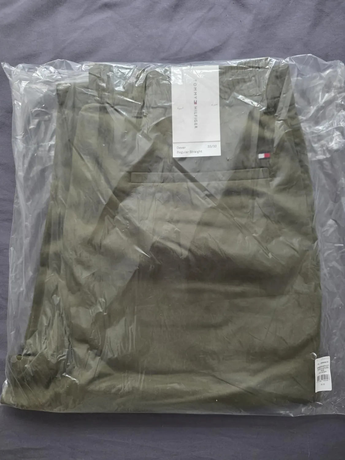 Tommy Hilfiger chino pantaloni uomo cotone vestibilità classica
