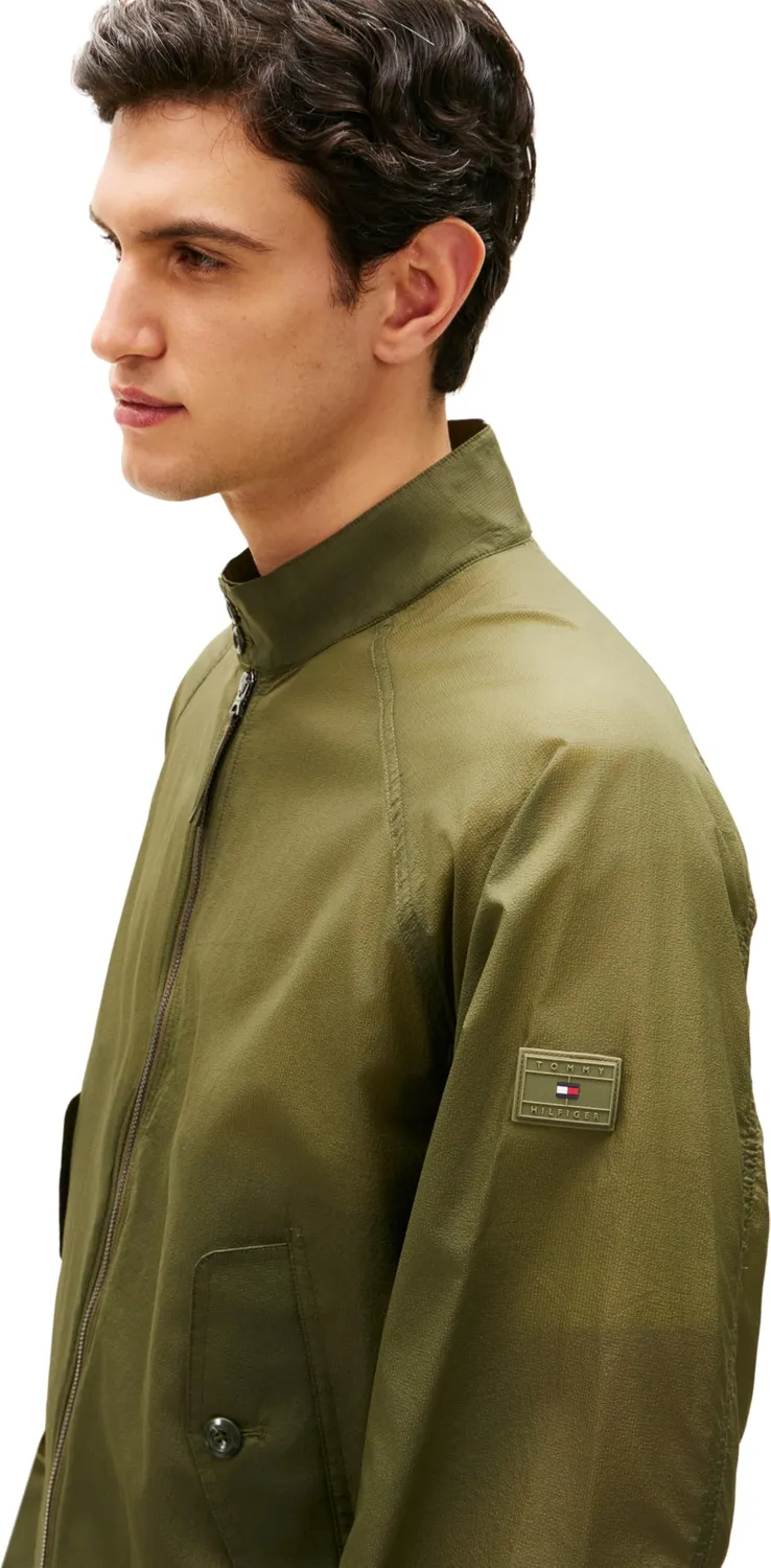 Tommy Hilfiger Extra Lw Harrington giacca uomo marrone