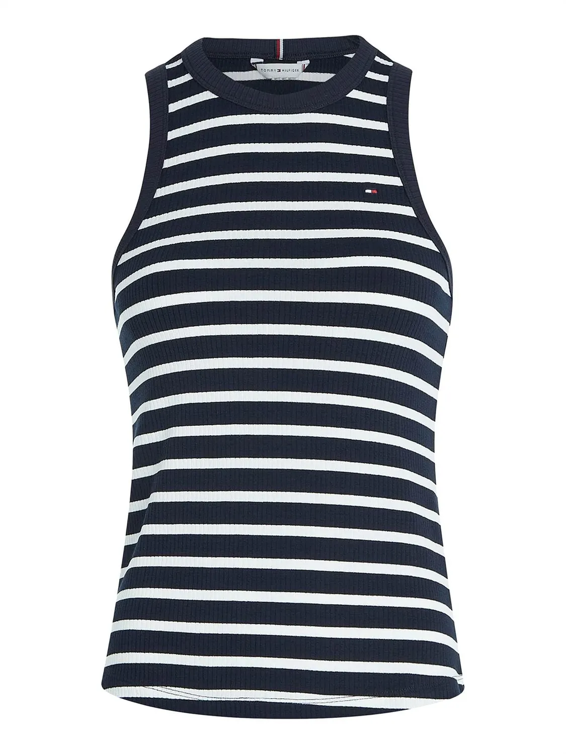 Tommy Hilfiger Rib Top Canotta Donna 3XL Elasticizzata