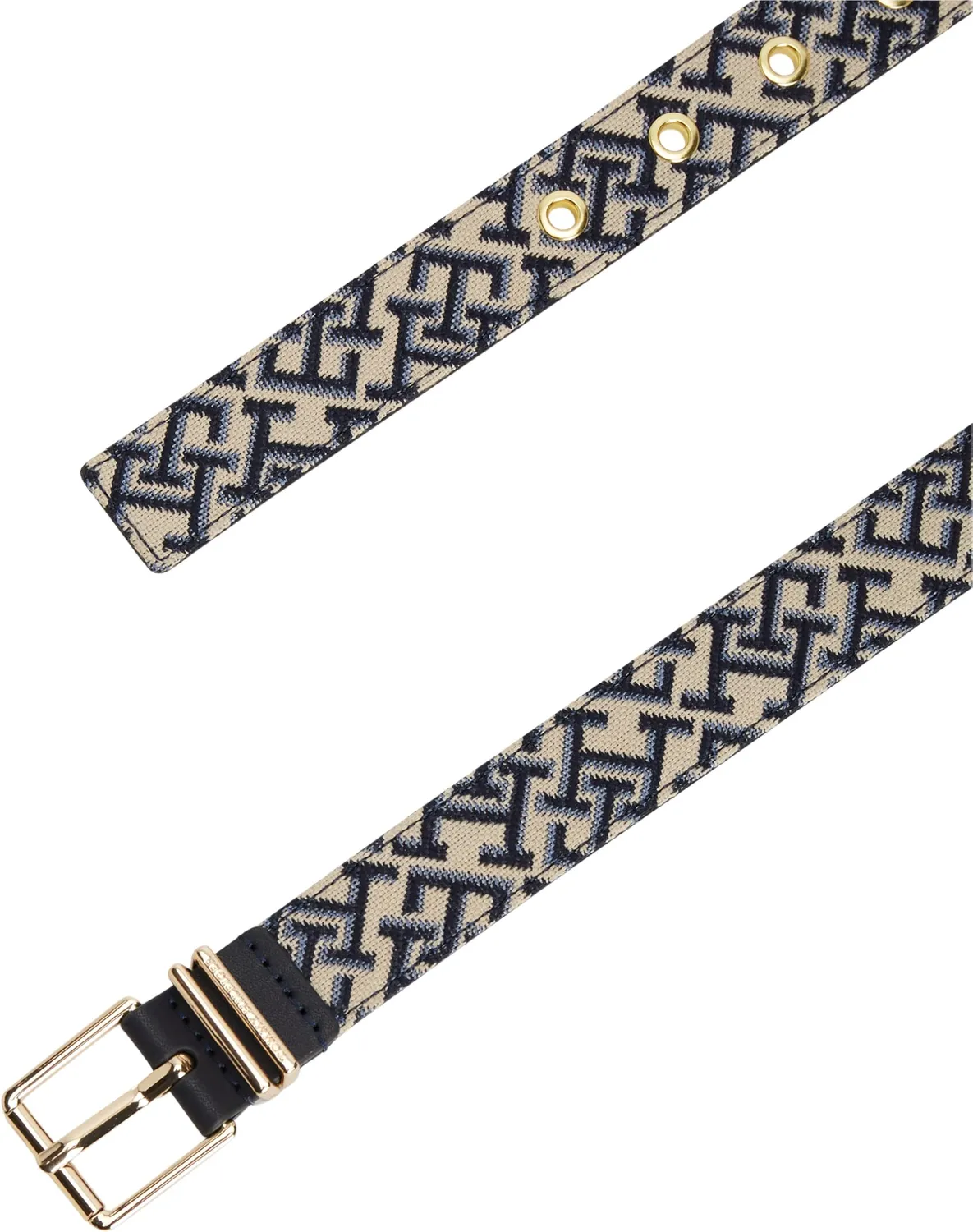 Tommy Hilfiger Th Square 2.5 Jacquard cintura 85 cm