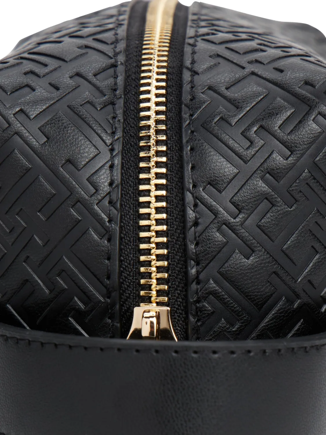 Tommy Hilfiger Icon beauty case nero con cinturino