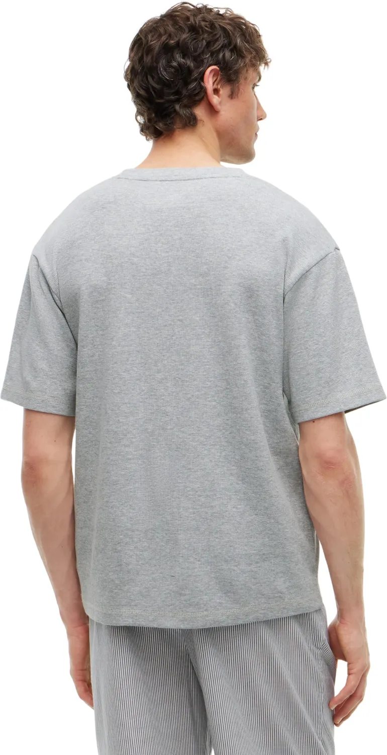 Tommy Hilfiger UM0UM03992 T-Shirt Waffle Uomo L Manica Corta