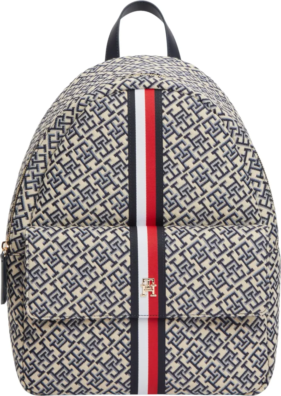 Tommy Hilfiger TH Jacquard Ess AW0AW19288 zaino donna blu