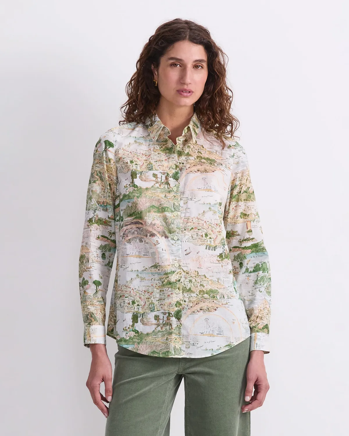 Sportscraft Story Map camicia Liberty fantasia