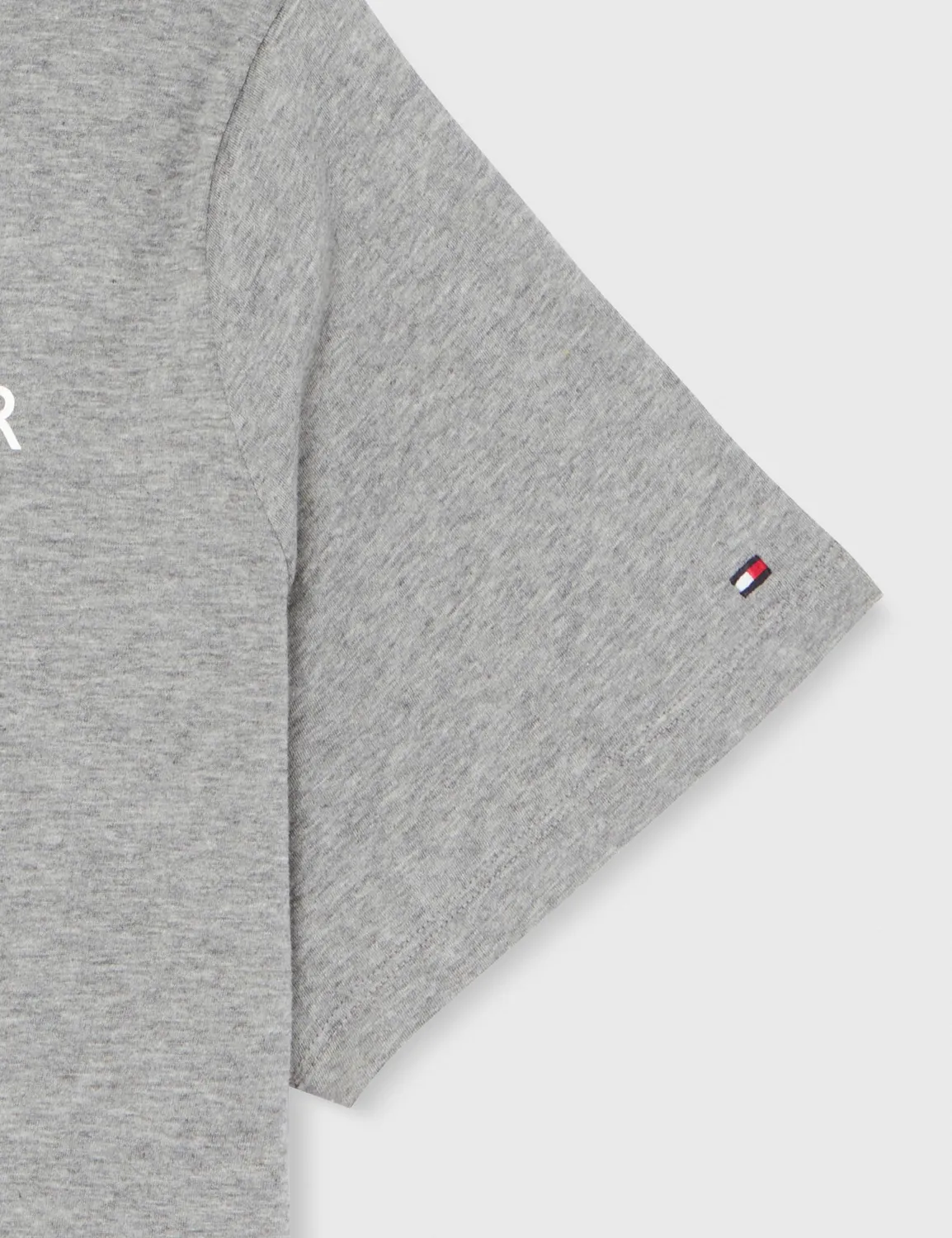 Tommy Hilfiger Curve Regular Logo t-shirt donna grigio taglia 50