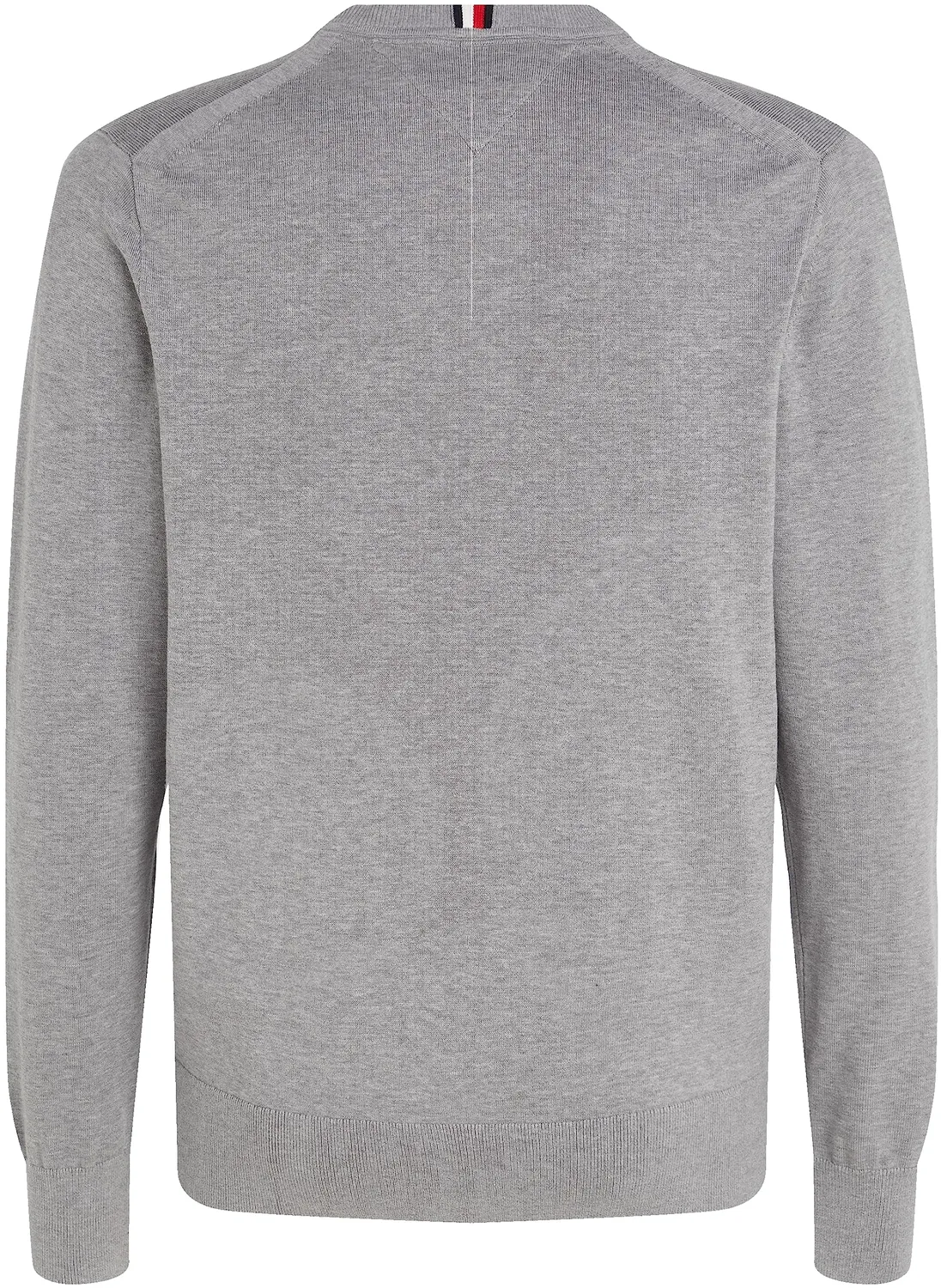 Tommy Hilfiger V-Neck pullover uomo nero scollo a V elegante