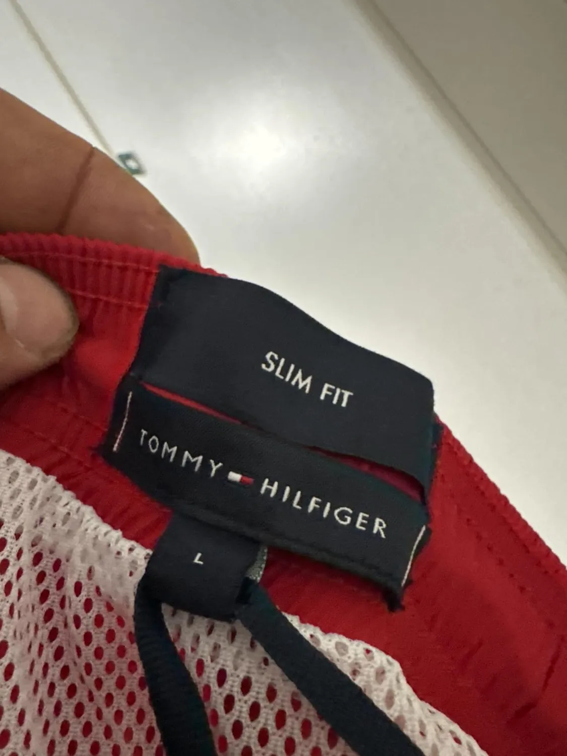 Tommy Hilfiger Drawstring costume mare uomo XL media